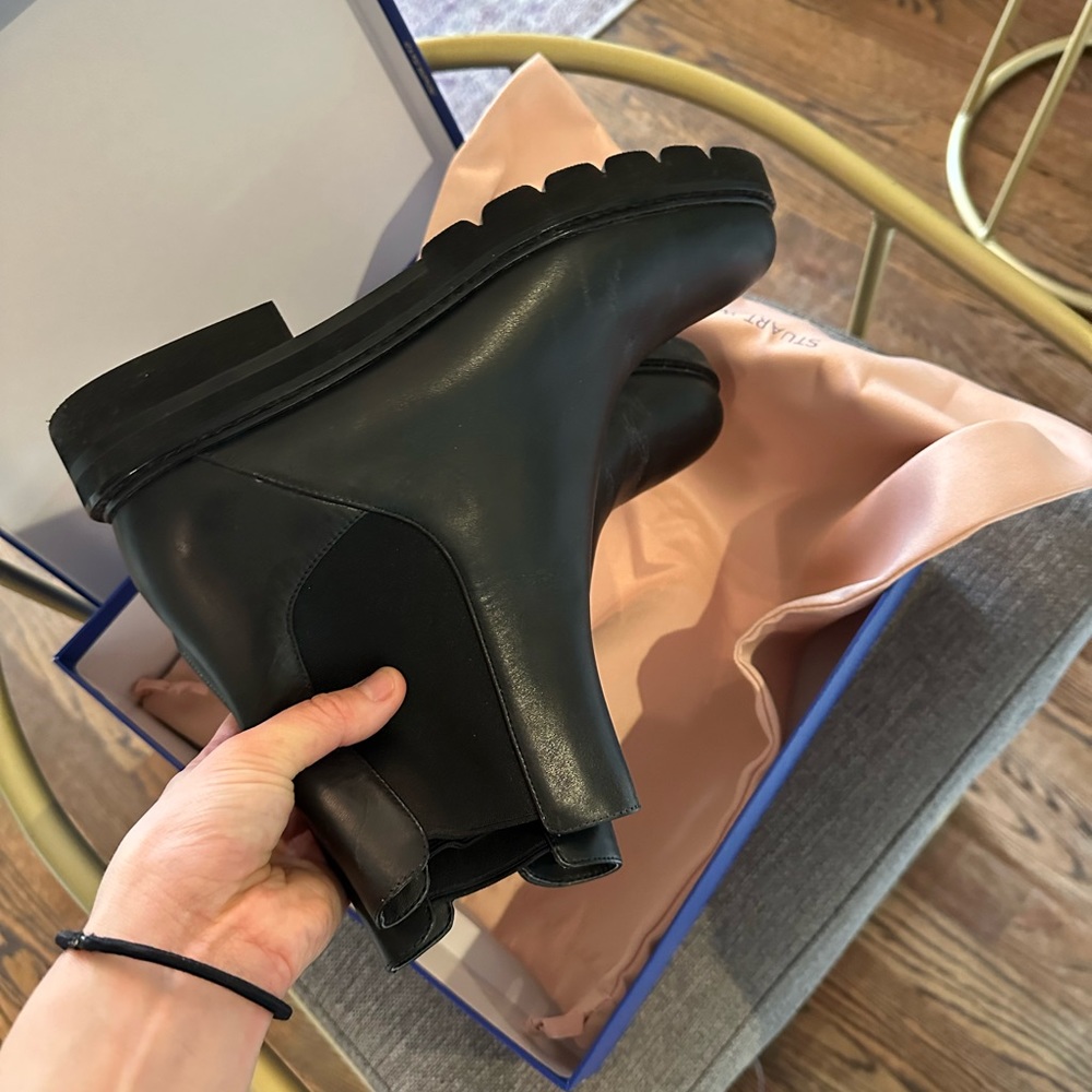Stuart Weitzman Dylan Chelsea Boots - worn once